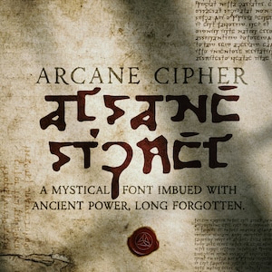 Arcane Cipher: una fuente de cifrado de D&D con plantillas de rompecabezas