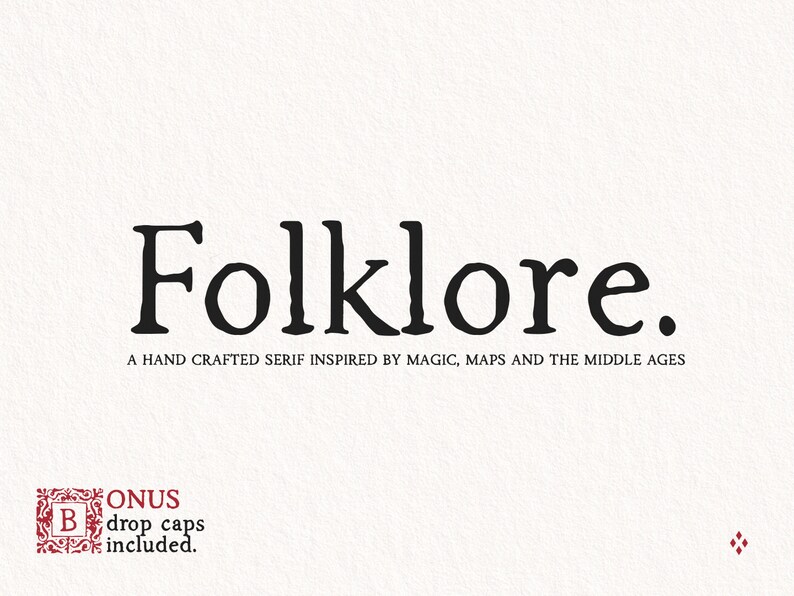 Folklore Handwritten Dnd Font - Etsy