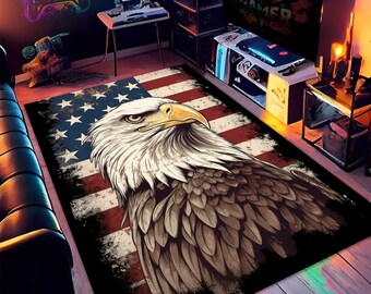 アメリカの特別な贈り物、アメリカンイーグルフラッグエリアラグ