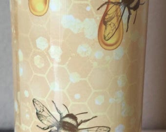 Honey drip and Bee tumbler