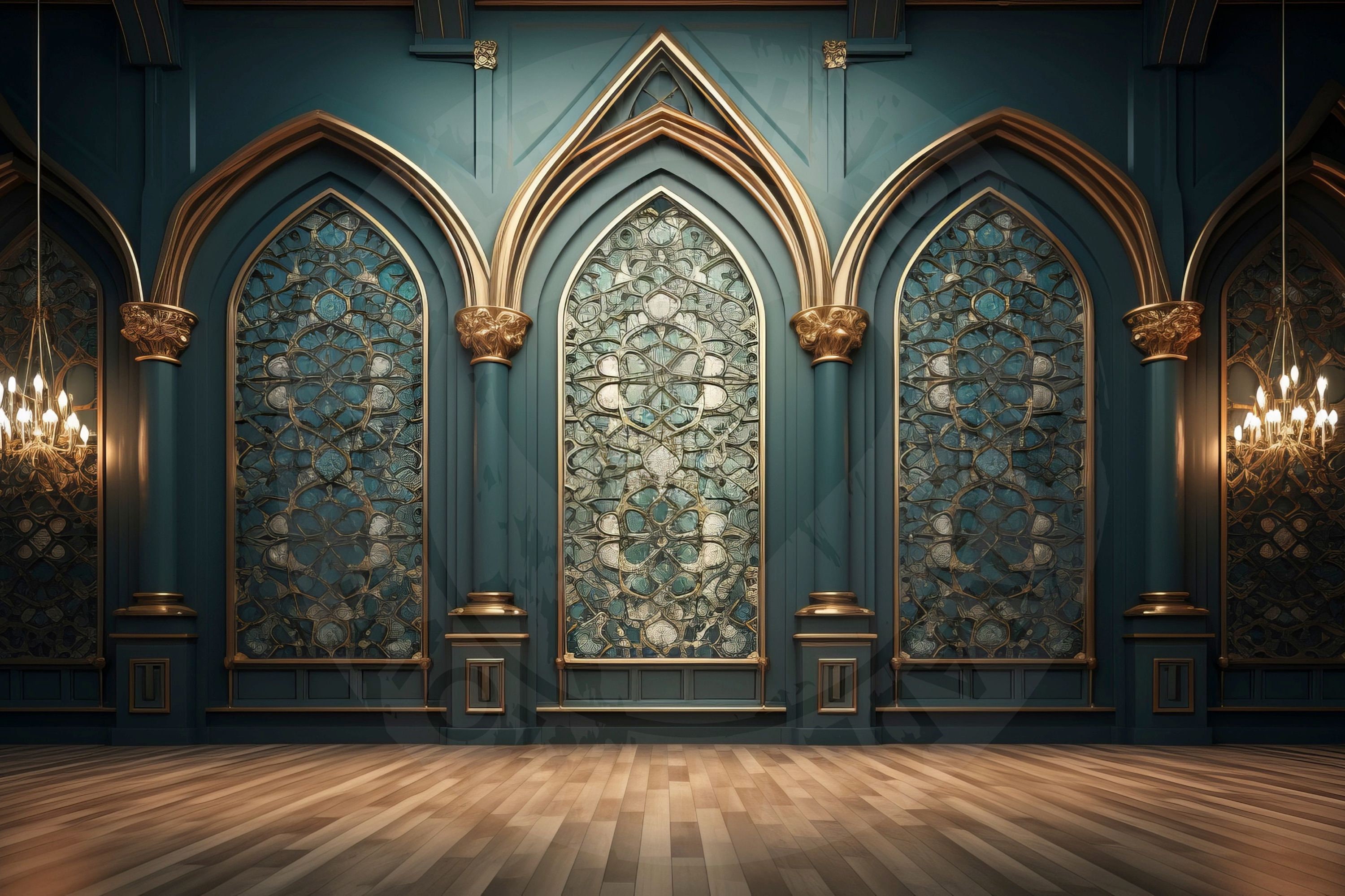 14 Digital Backdrops of Moroccan Wall Interiors for Wedding, Maternity ...