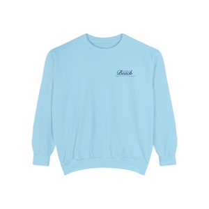Sudadera con cuello redondo My Job is Beach (diseño más pequeño)