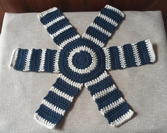 Salva padelle proteggi padelle cotone lavorati a mano uncinetto