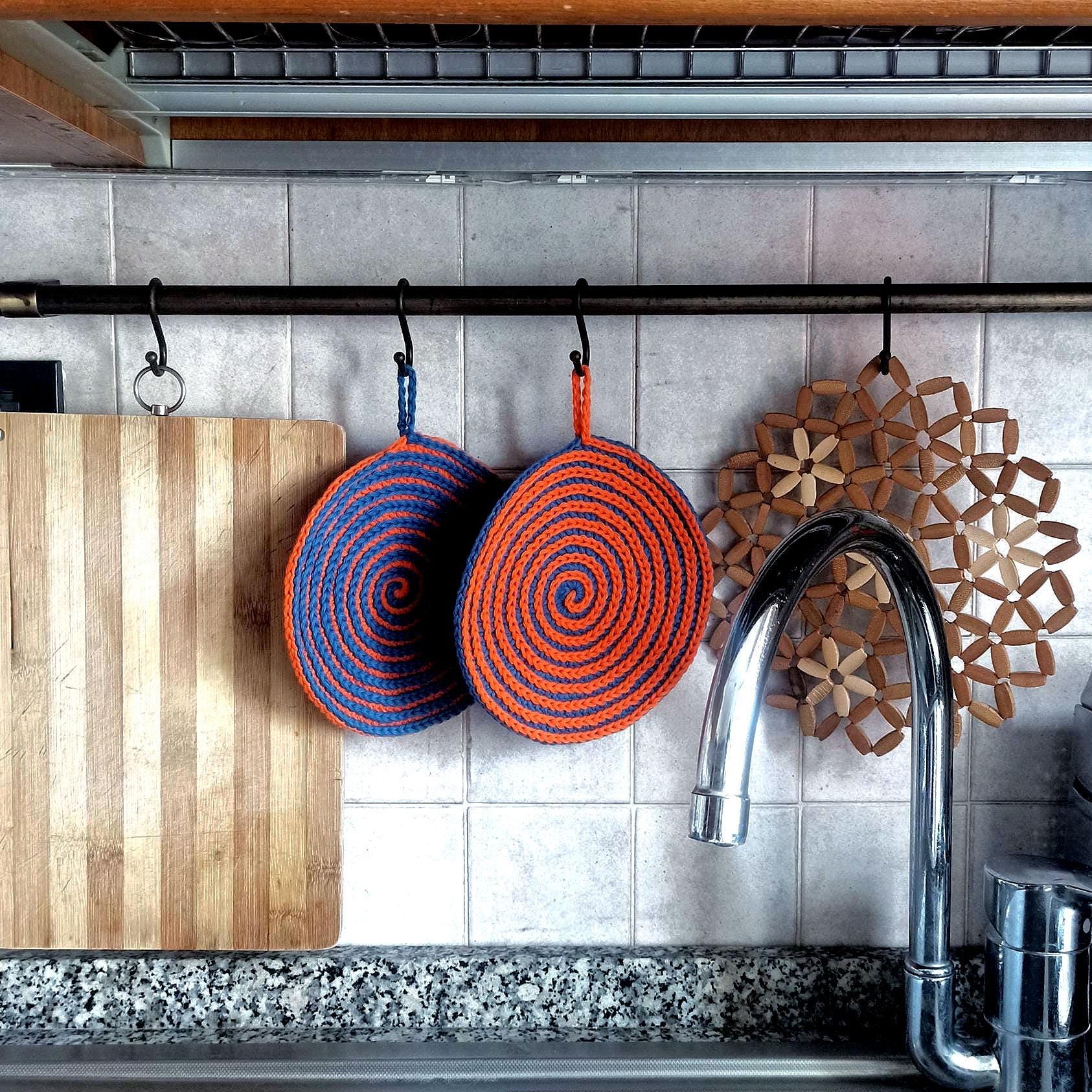 Presine Da Cucina Personalizzate - 2 Pezzi, Cotone, Stampa Digitale, 16.5x16.5 Cm - Foto 2