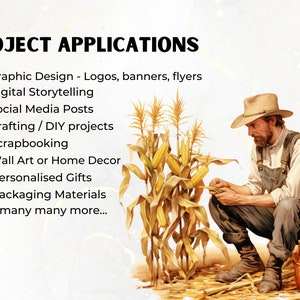 Pode incluir: Uma lista de aplica&ccedil;&otilde;es de projetos para design gr&aacute;fico, storytelling digital, postagens de m&iacute;dia social, artesanato, scrapbooking, arte de parede, presentes personalizados, materiais de embalagem e muito mais.