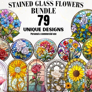 Arte de vidrieras para decoración de ventanas, vidrieras colgantes PNG, diseño de flores de vidrieras para imprimir, diario basura, patrón floral de vidrieras