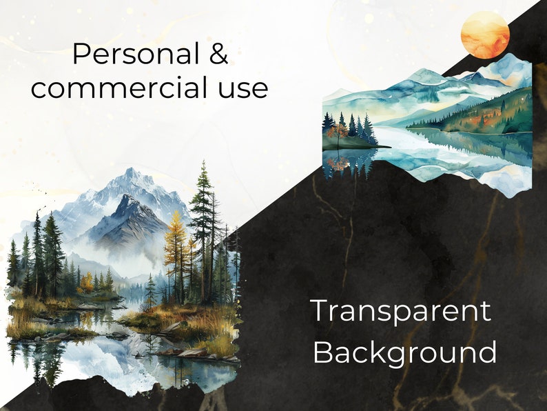 Personal and commercial use and transparent background description