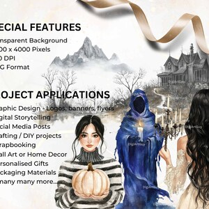 Description of special features of the images: transparent background, 4k pixels square, 10.6 x 10.6 inches. 300 DPI and PNG format.Project applications include graphic design, crafting, scrapbooking,personalised gifts and many more