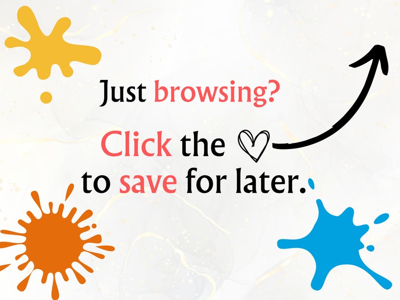 Just browsing? Click the heart to save the listing for later.