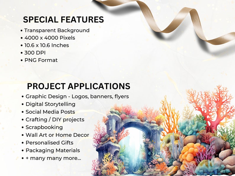 Description of special features of the images: transparent background, 4k pixels square, 10.6 x 10.6 inches. 300 DPI and PNG format.Project applications include graphic design, crafting, scrapbooking,personalised gifts and many more