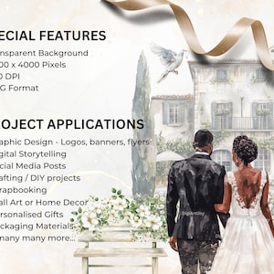 Description of special features of the images: transparent background, 4k pixels square, 10.6 x 10.6 inches. 300 DPI and PNG format.Project applications include graphic design, crafting, scrapbooking,personalised gifts and many more