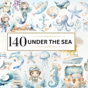Cute Sea Animals, Ocean Animals Svg Graphic by AulArt · Creative