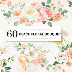 Clipart Floral Flor Aquarela PNG Bouquet Floral Clipart Bouquet Floral PNG Casamento Flor Clipart Casamento PNG | Uso comercial
