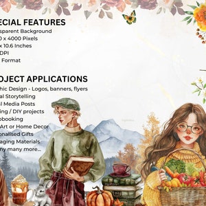 Description of special features of the images: transparent background, 4k pixels square, 10.6 x 10.6 inches. 300 DPI and PNG format.Project applications include graphic design, crafting, scrapbooking, personalised gifts and many more.