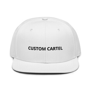 Aangepaste Cartel Snapback-hoed