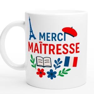 Ideia de presente para professor de francês, caneca para professor de francês, presentes para professor de francês, presente de Natal para professor, presente de aniversário para professor,