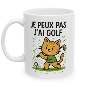Golf-Leidenschaftstasse, Golf-Fan-Geschenk, Golfer-Humor-Tasse, Golf-Süchtigen-Tasse, Perfekte Swing-Tasse, Grüne Kaffeepause, Golf-Geschenkidee