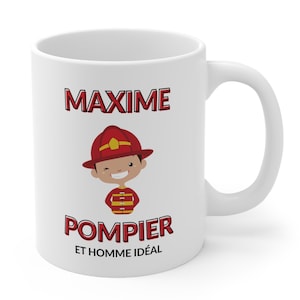 Firefighter gift idea, Personalized firefighter gift, Fun firefighter gift, Firefighter mug gifts, Firefighter mug, Customizable gifts