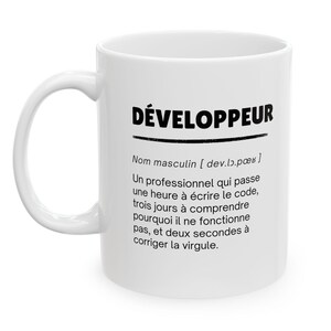 Personalized Developer Mug – Funny Geek Coding Gift | Thank You Certificate, Birthday, Christmas, Farewell Party for Men and Women