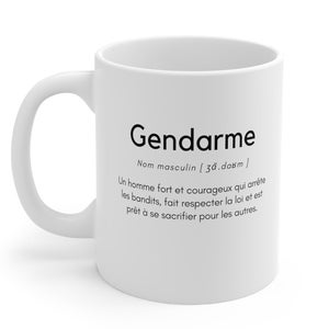 Idea de regalo de policía, policía personalizado, regalos de taza de policía, regalo de Navidad de policía, regalo de cumpleaños, policía personalizable