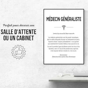 Doctor gift, Doctor birthday, Doctor definition, General practitioner poster, Doctor poster