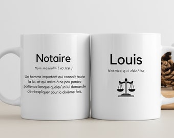 Notary gift idea, personalized notary, Notary mug gifts, Notary Christmas gift, Birthday gift, customizable notary