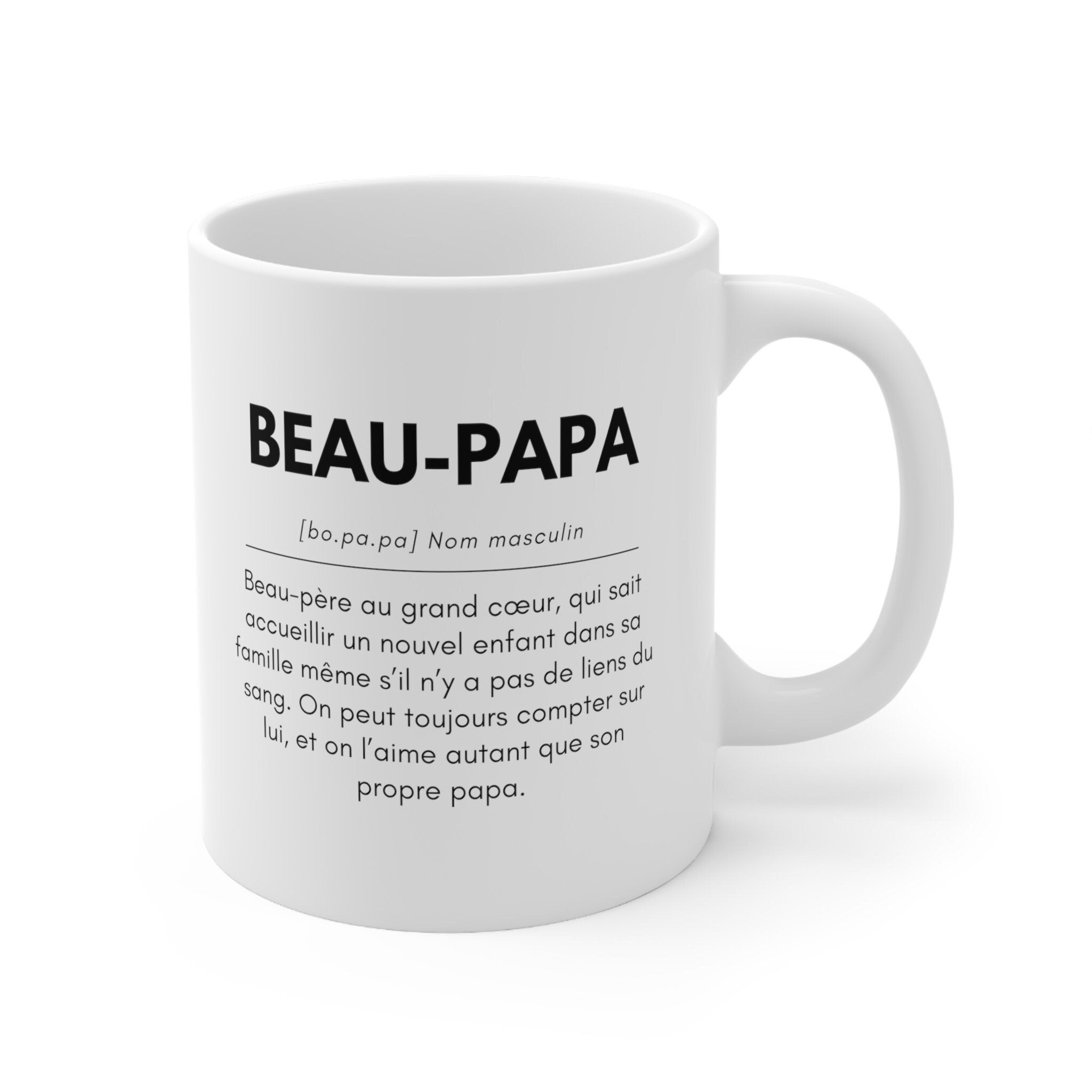 Tasse mug cadeau beau père- beau papa en or - idée originale anniversaire  fête des pères[489] - Cdiscount Puériculture & Eveil bébé