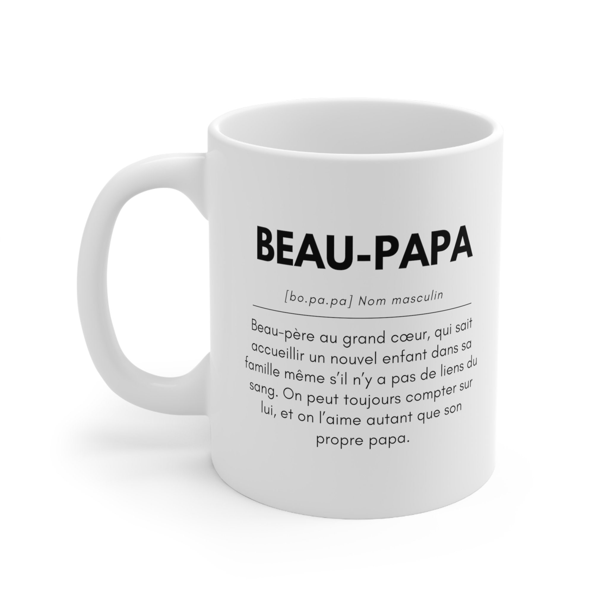 L'Esprit Des Anges Tasse-Mug Cadeau Papa - Mon Père C'est Comme Le Café Il A Un Grain- Idée Humour Original Anniversaire Fête De Pères