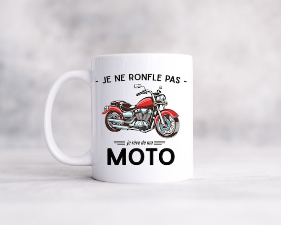 Cadeau Motard, Tasse rigolote moto, Mug cadeau moto, cadeau d