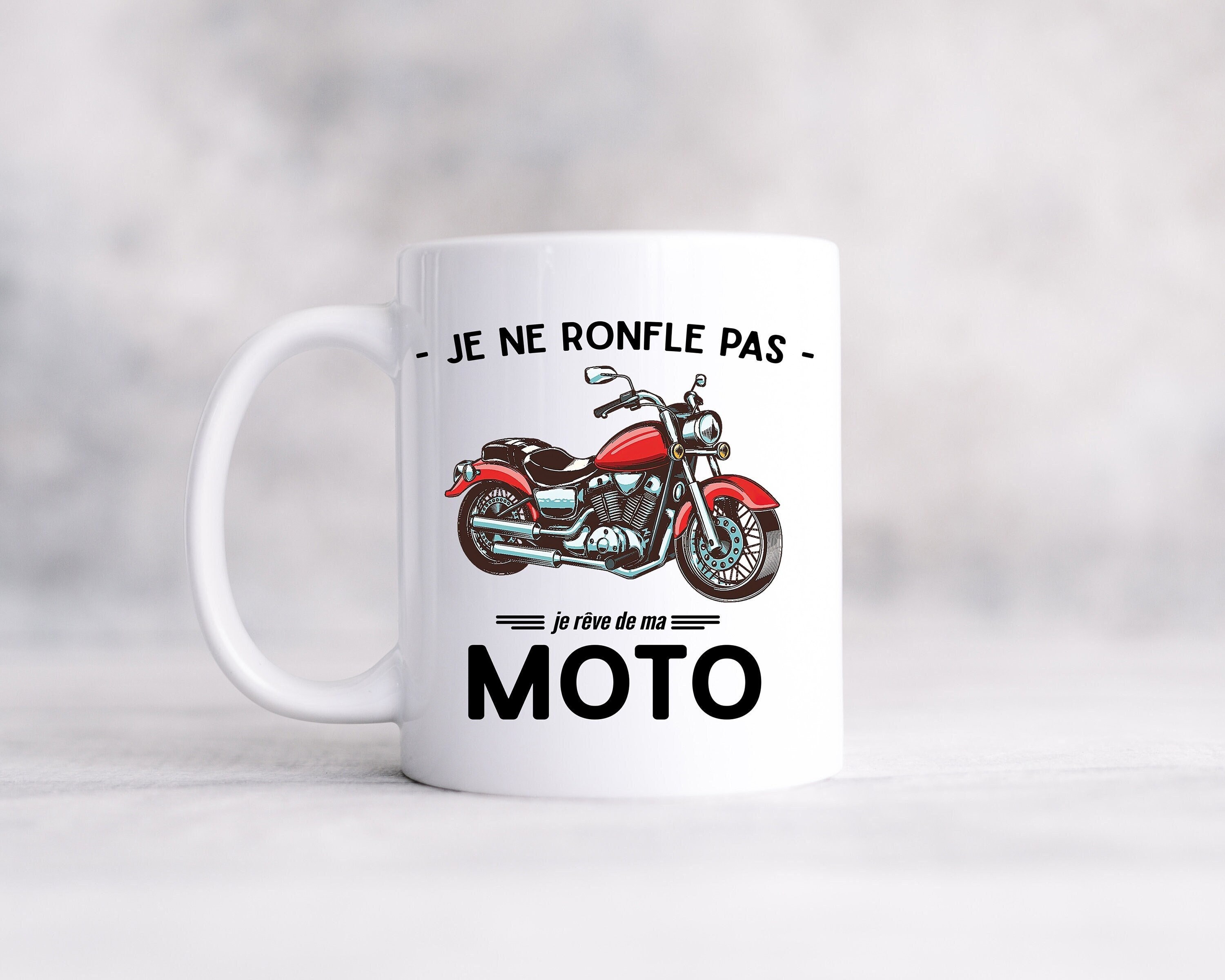 Cadeau Motard, Tasse rigolote moto, Mug cadeau moto, cadeau d'anniversaire  motard, cadeau de Noël biker -  France