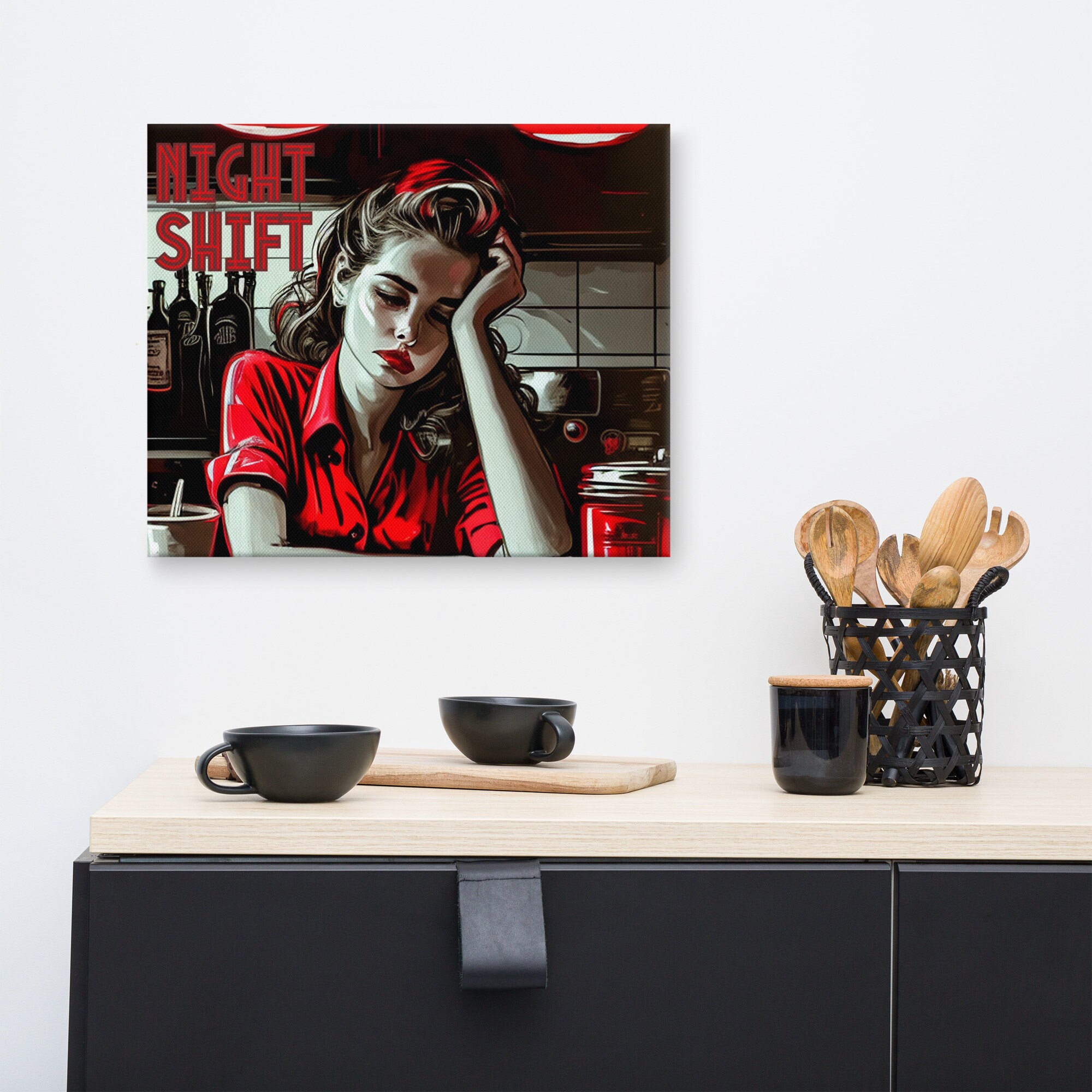 Night Shift L Lucy Dacus L Canvas Wall Art 