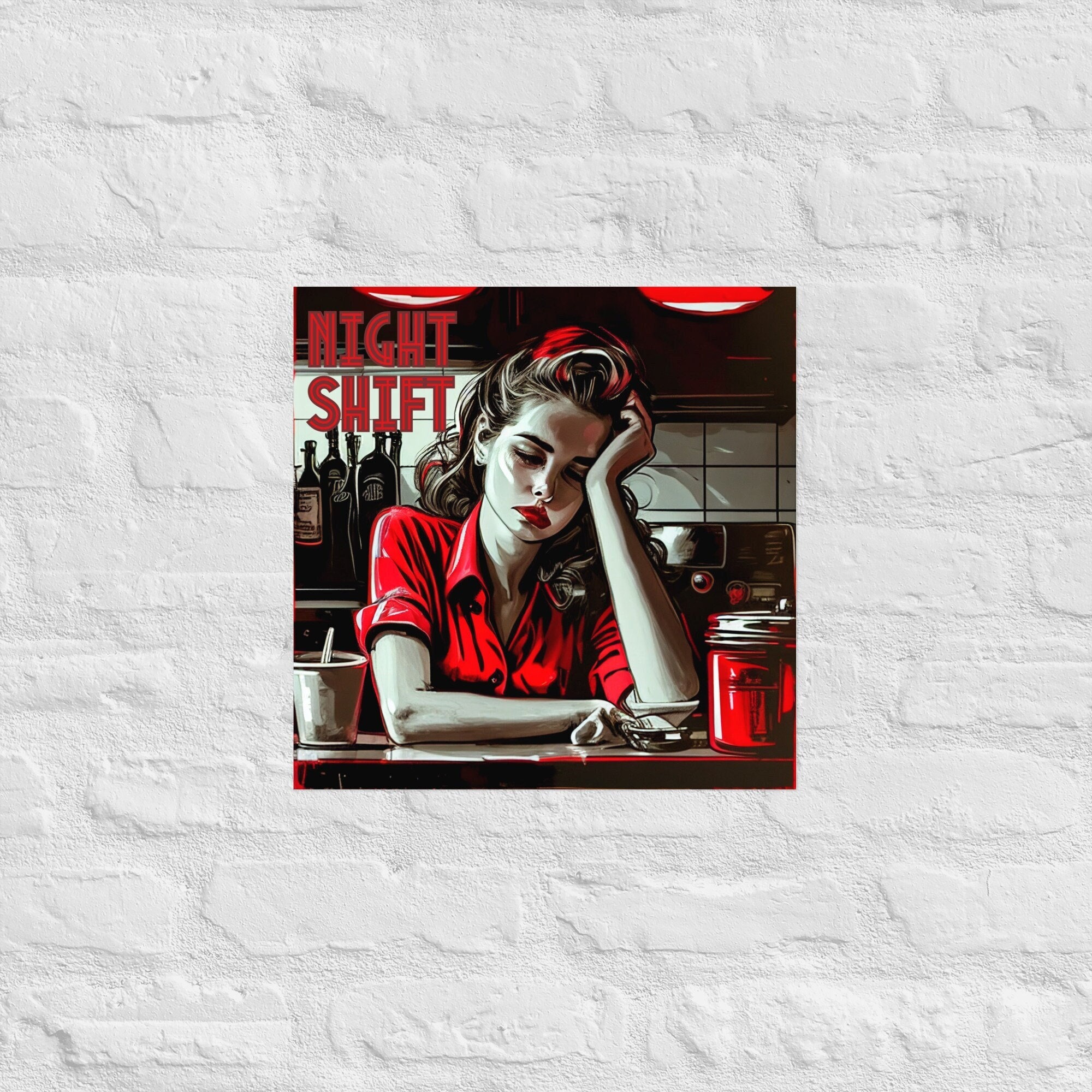 Night Shift L Lucy Dacus L Canvas Wall Art 