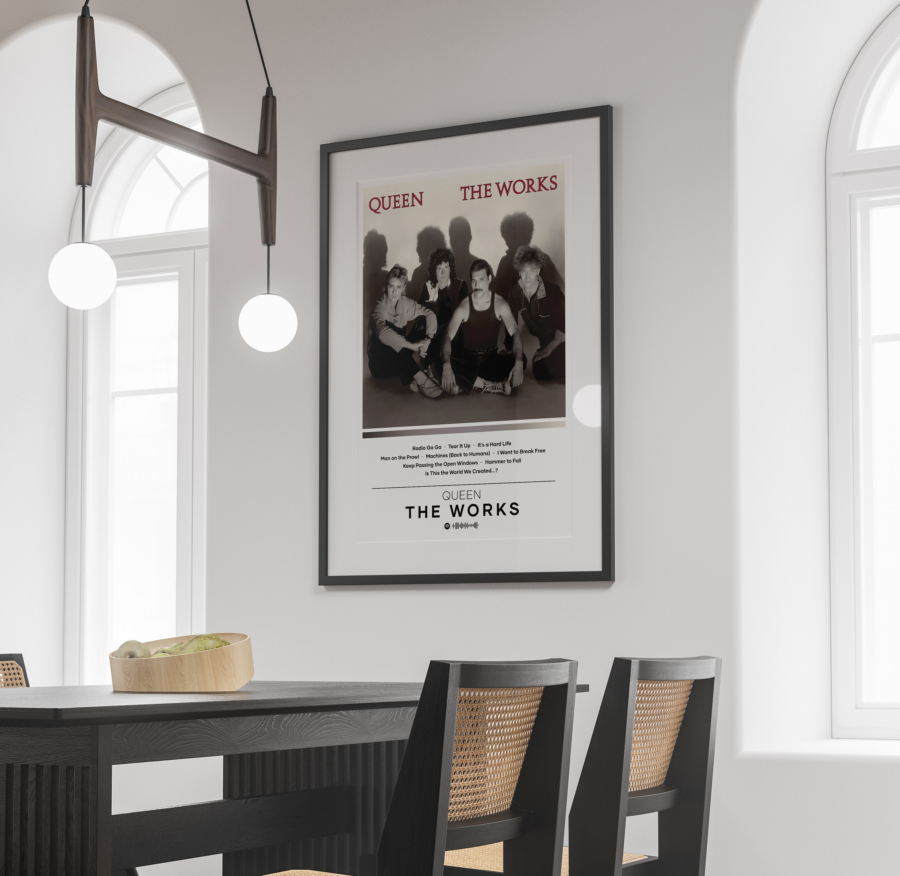 Queen Poster | The Works Poster | Album Poster Print