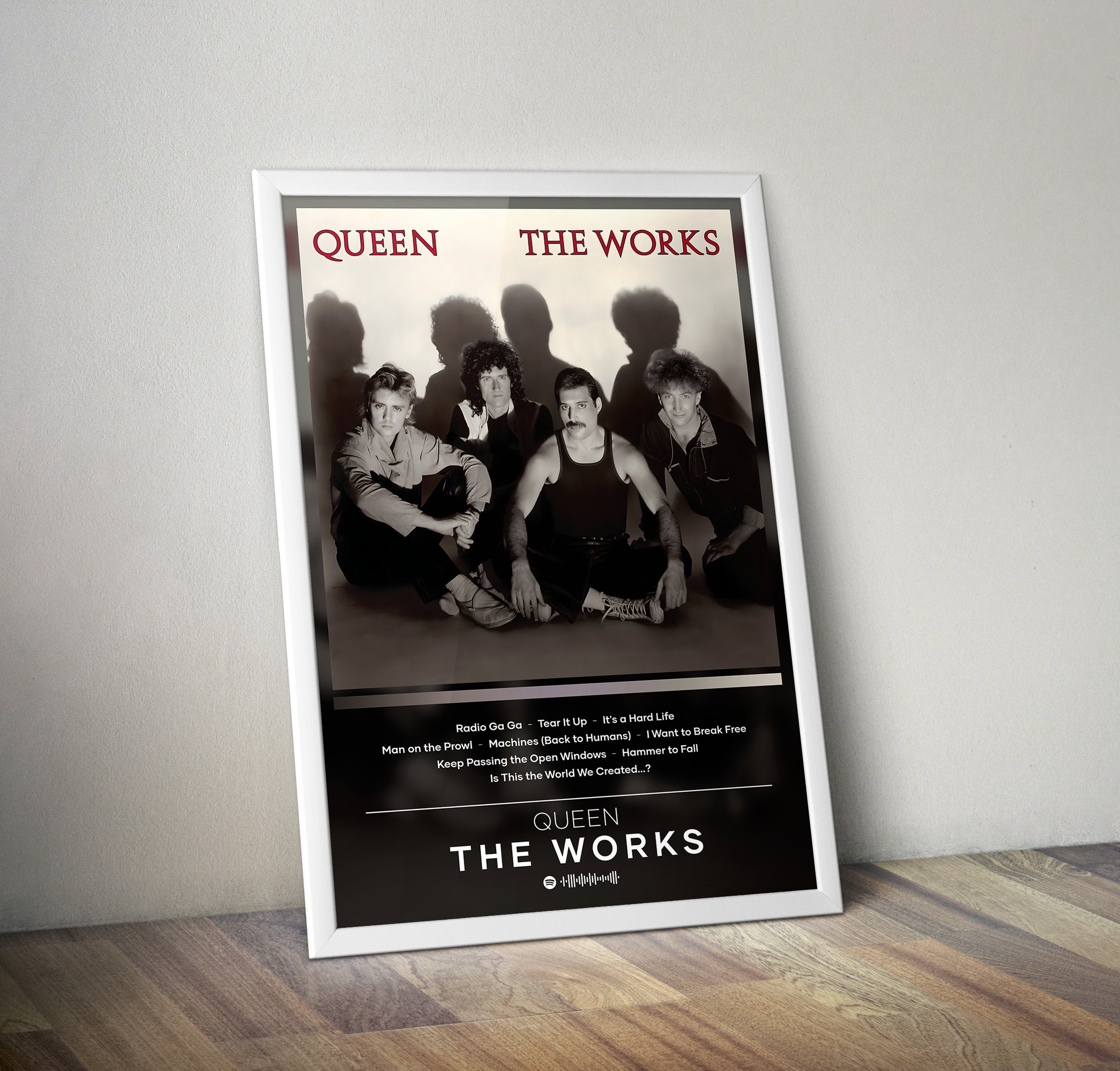 Queen Poster | The Works Poster | Album Poster Print