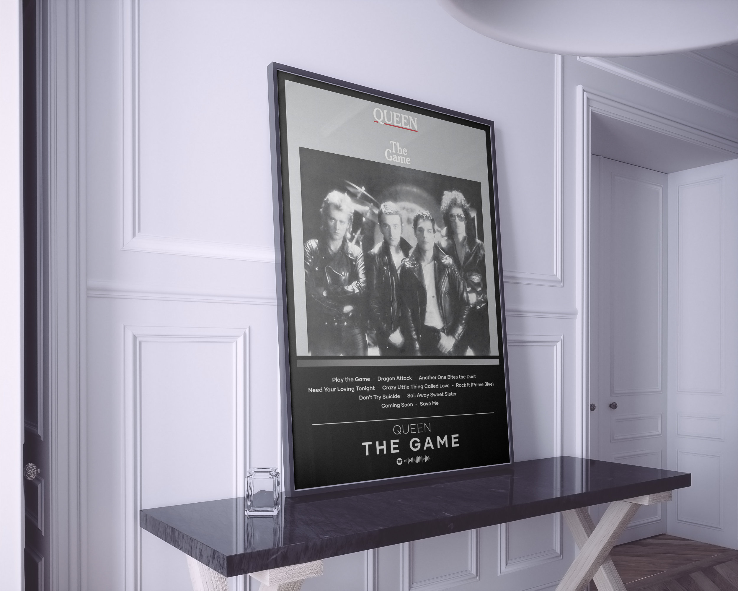 Queen Poster | The Game Poster | Album Poster Print