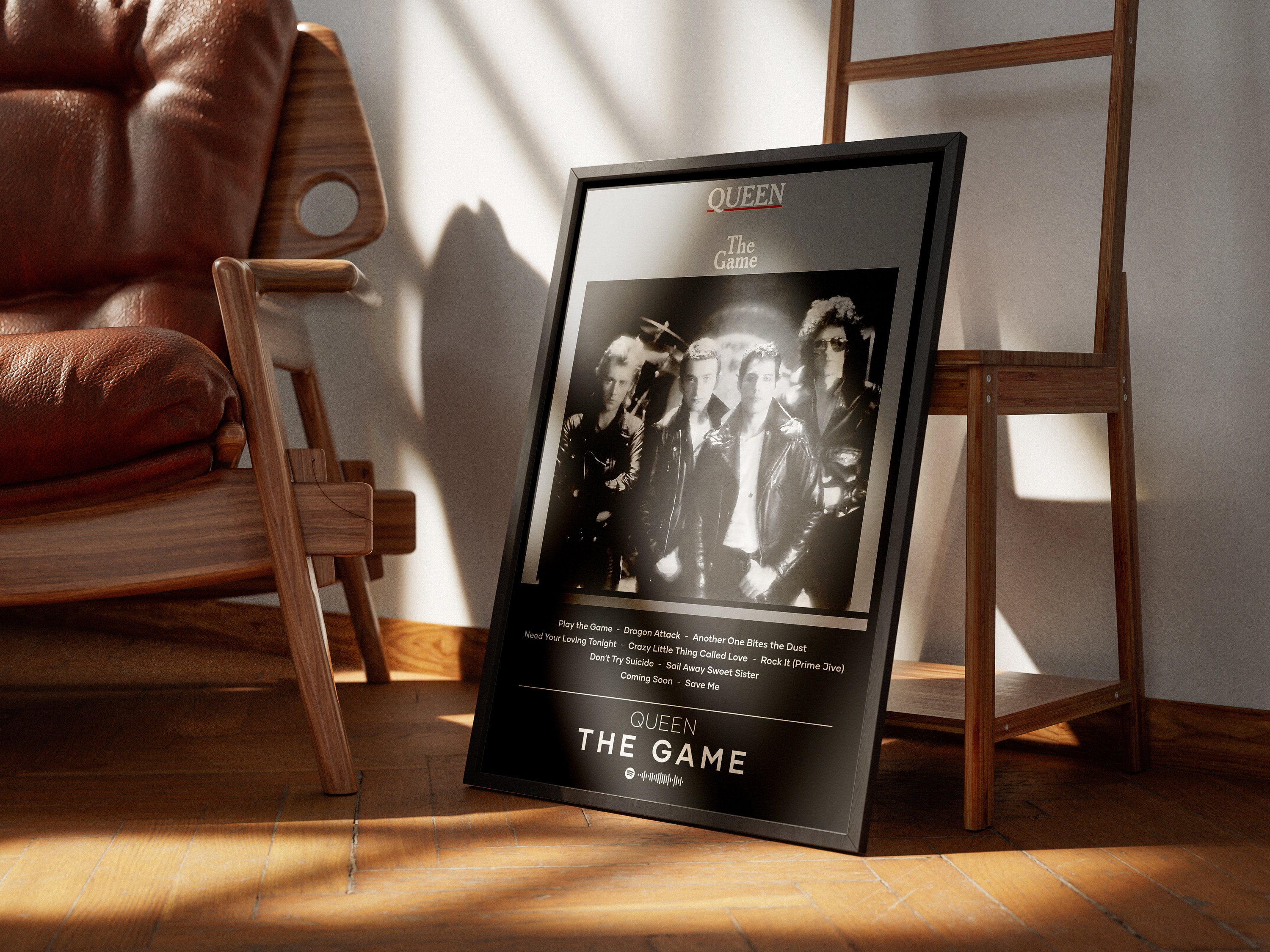 Queen Poster | The Game Poster | Album Poster Print