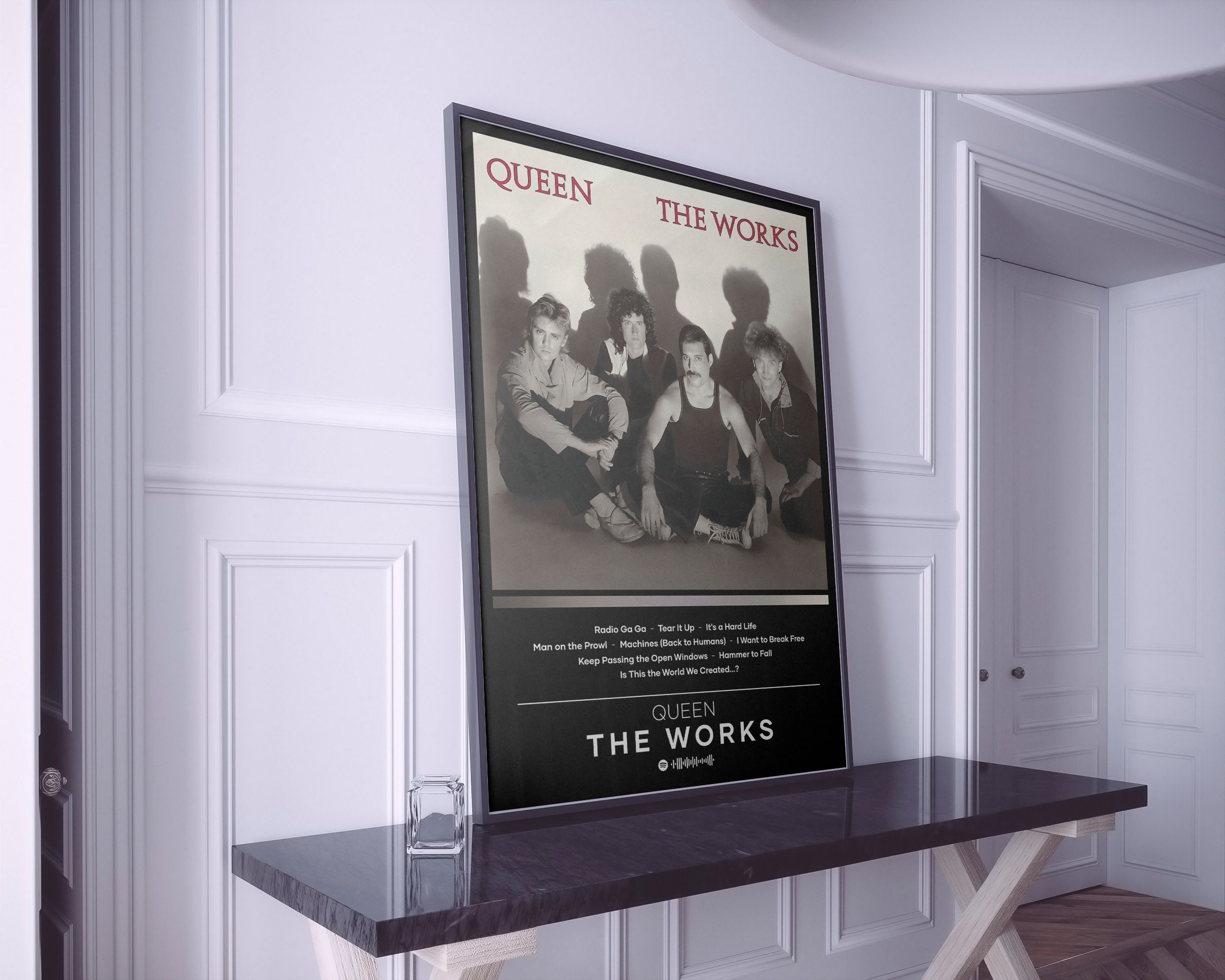 Queen Poster | The Works Poster | Album Poster Print