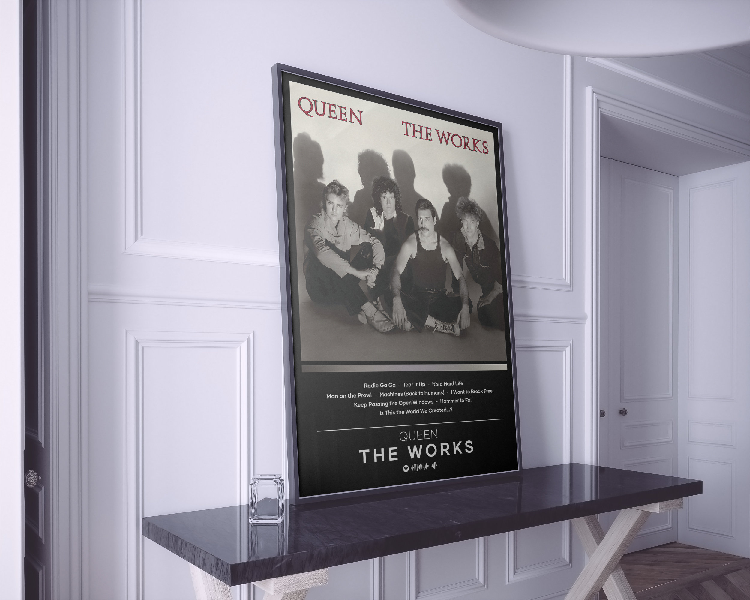 Queen Poster | The Works Poster | Album Poster Print