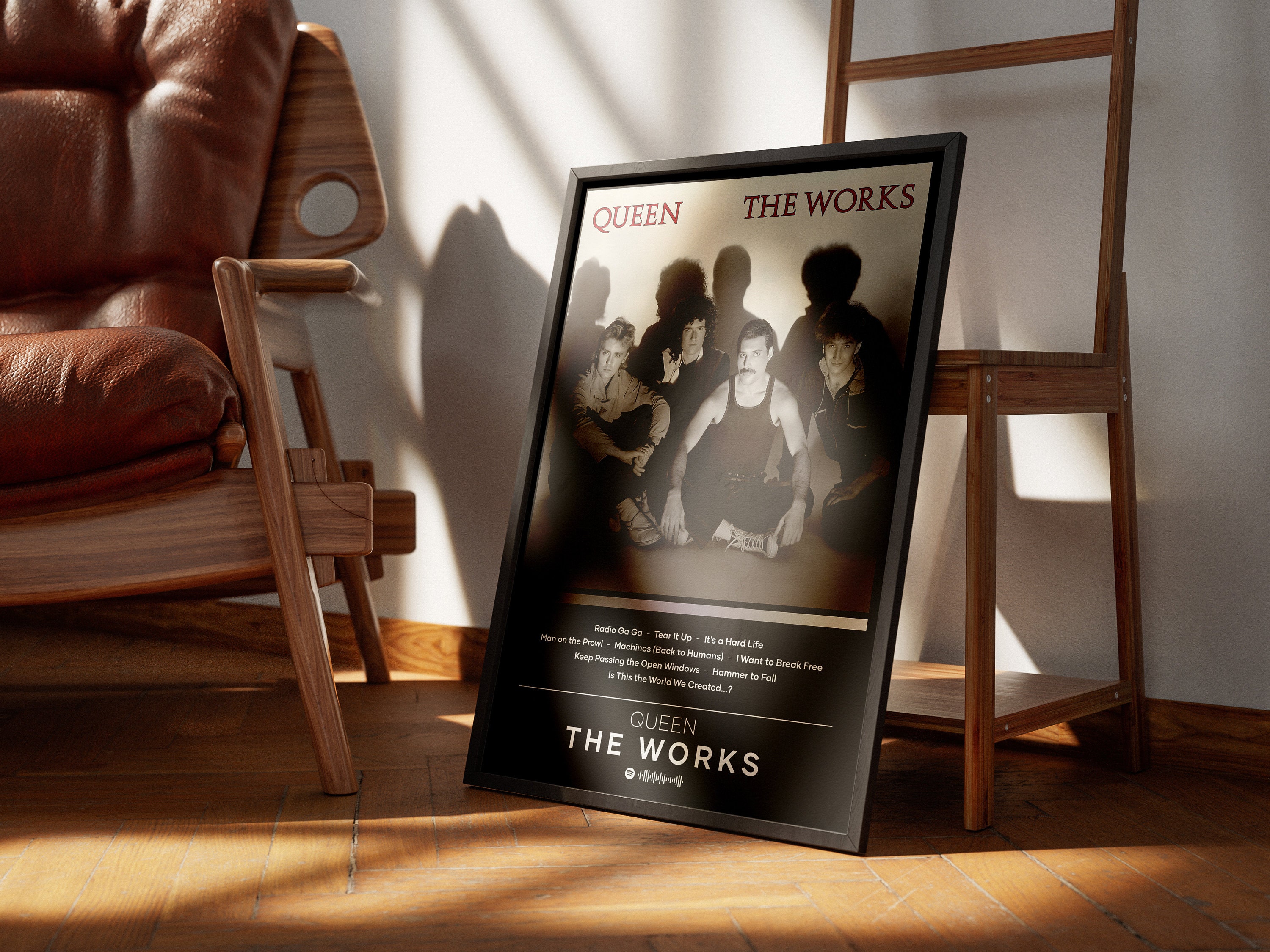 Queen Poster | The Works Poster | Album Poster Print