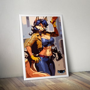 sly cooper - thieves in time  Poster for Sale by VivaHuia