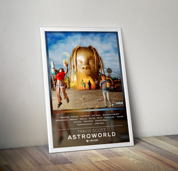 Travis Scott Poster Print Astroworld Poster Album Poster Prints 4