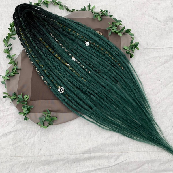 Synthetic Dreadlock Extensions Etsy