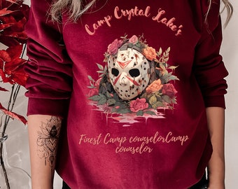 Sweat Jason Voorhees terriblement cool : Embrassez l'horreur avec des images emblématiques et une torsion effrayante. Parfait pour les fans de films Slasher!" Ai