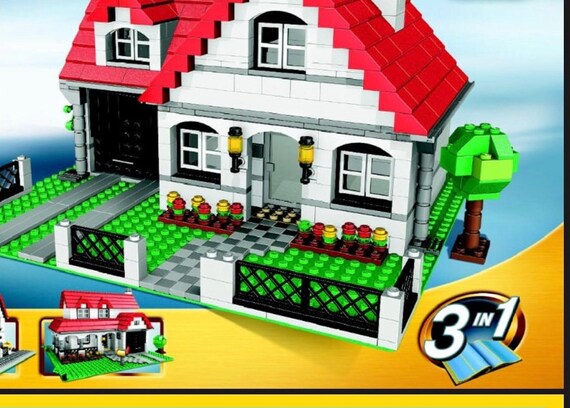 3-in-1 House (model 4956) | Complete Set | LEGO Creator Collectors 