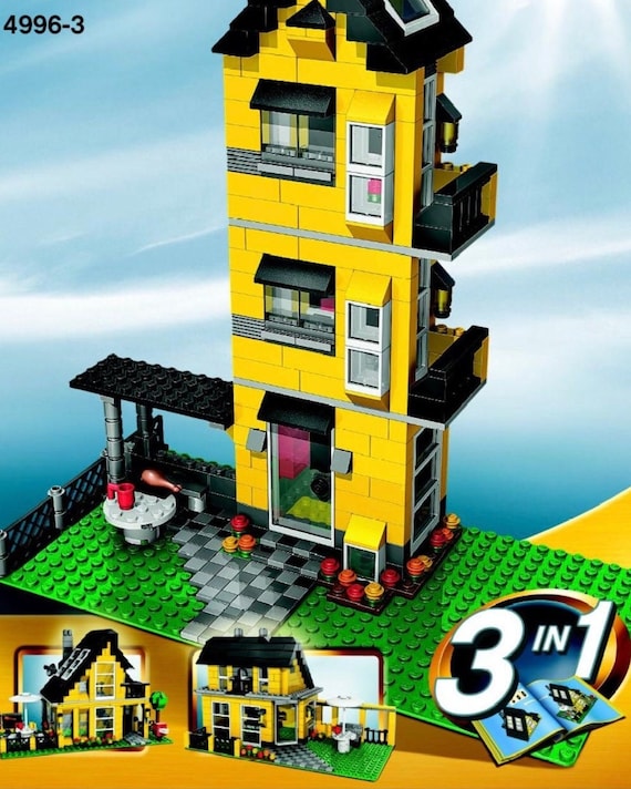 Lego yellow house set hotsell
