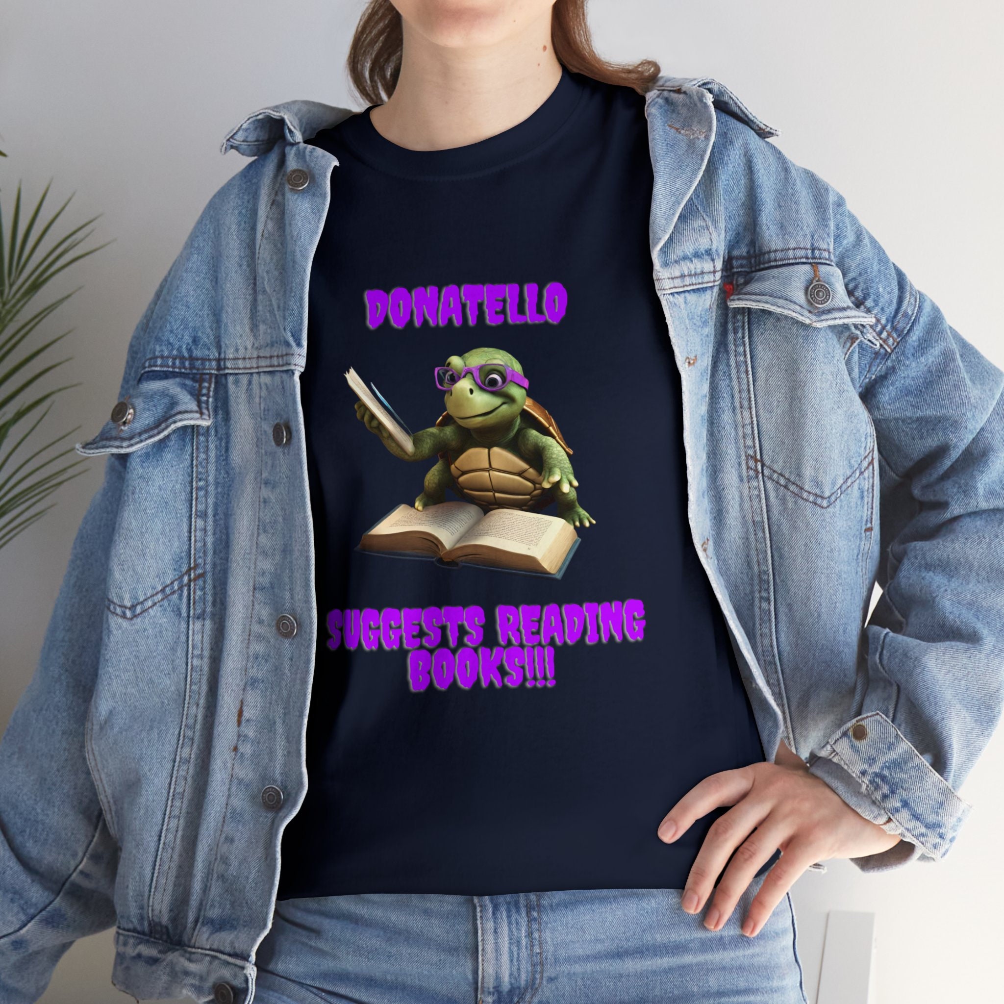 Teenage Mutant Ninja Turtles Japanese 80's Adult T-Shirt, Men's, Size: Small, Blue