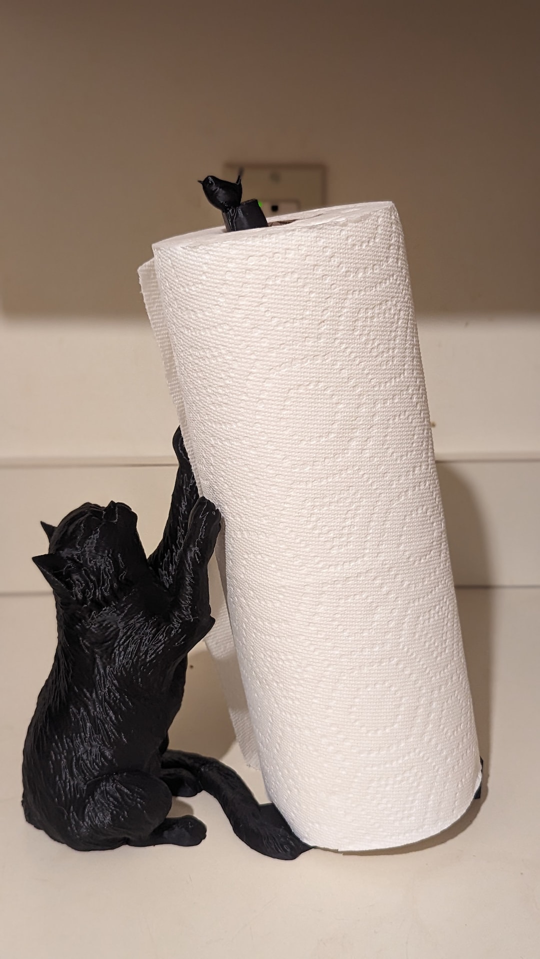 Cat Paper Towel Holder Etsy