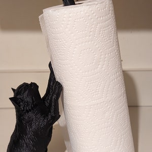 Suporte de papel toalha para gato