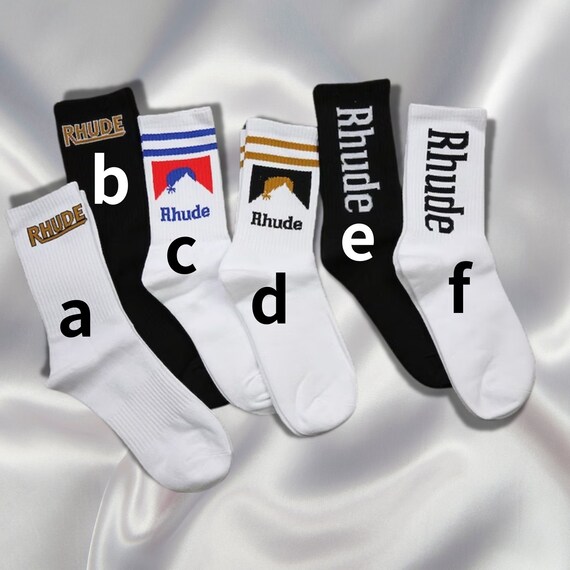Luxury Unisex Socks: Rhude Chrome Hearts and More - Etsy
