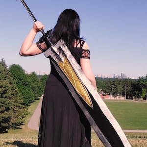 Sword Cosplay Template, Printable PDF, Free foam chain link tutorial with purchase